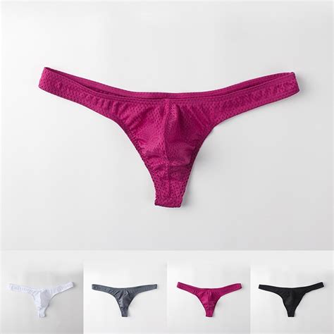 Ready Stock Men Sexy Net Breathable G Strings Lingerie Underwear Briefs Thongs Bikini Shopee