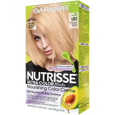 Garnier Nutrisse Ultra Color Nourishing Color Creme Lb Ultra Light Natural Blonde Ct Shipt