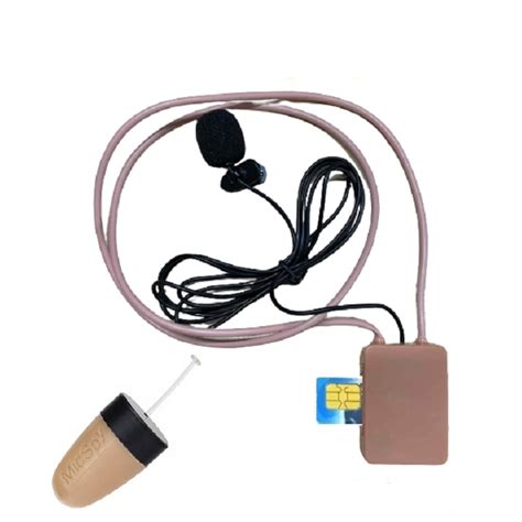 SpyEar GSM hurok 10W külső mikrofonnal + MicSpy fülhallgató TE-08 PROFI ...