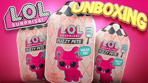 Lol Surprise Fuzzy Pets Unboxing Surprise Toy Unboxing Opening