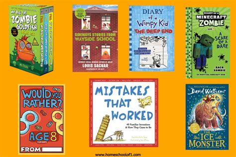 27 Best Books for 8 Year Old Boys That Will Have Them Hooked
