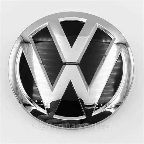 Эмблема Задняя, Значок на Багажник VW Volkswagen (Фольцваген) 112 Мм ...