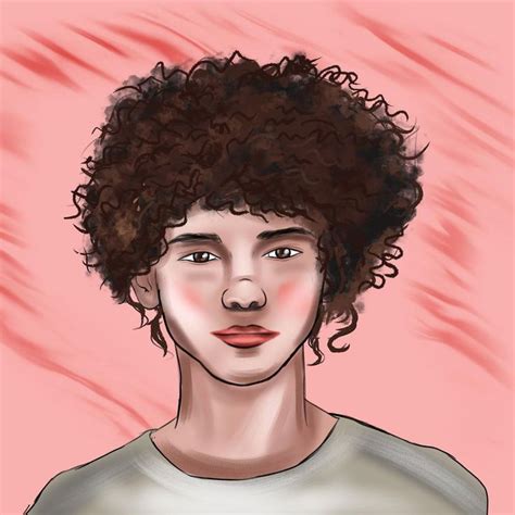 Garoto Cachos Curls Rizos Go Drawing Procreate Drawings Art