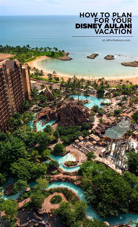 Disney Aulani Resort Hawaii Map