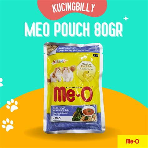 Jual Meo Pouch Gr Sachet Saset Makanan Kucing Basah Me O Shopee