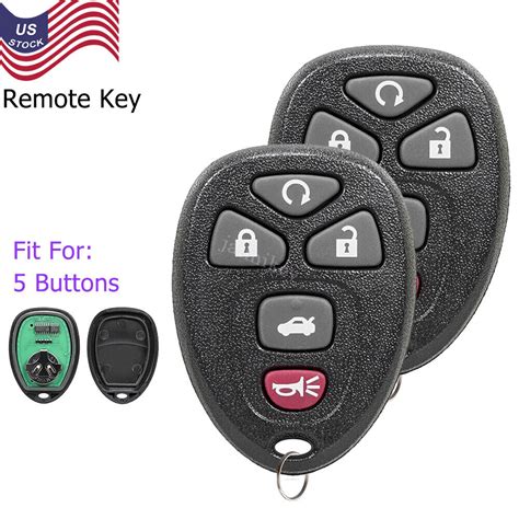 2 New Keyless Entry Remote Control Car Key Fob Replacement For Buick Kobgt04a Ebay