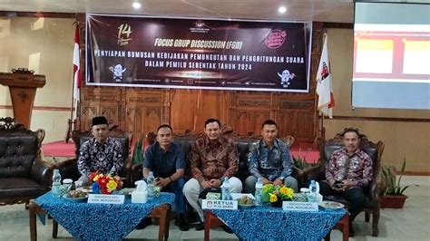 Usai Tetapkan Jumlah Dpt Kpu Mukomuko Gelar Penyiapan Rumusan