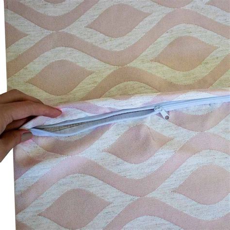 Kit Capas De Almofada Em Jacquard Linho Prisma Cm X Cm NUDE