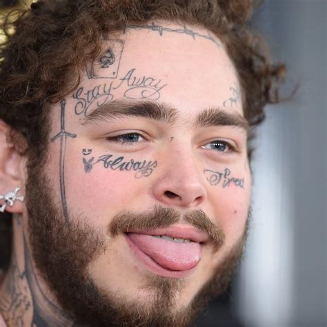 Malone Temporary Tattoos Complete Set Malone Face Tat