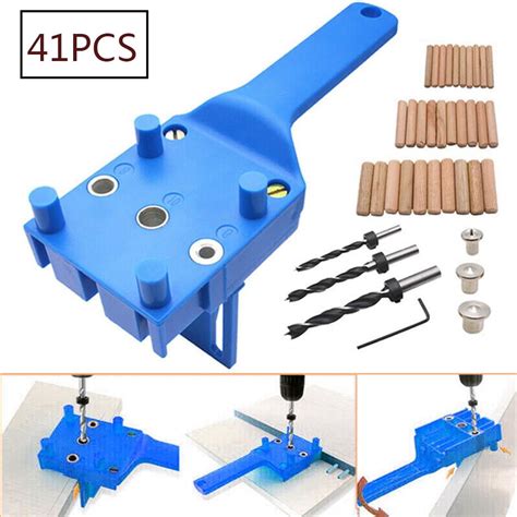 Improved Handheld Dowel Jig Diameter Mm With Drill Depth Stops