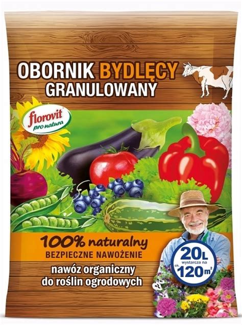 OBORNIK BYDLĘCY FLOROVIT pro natura naturalny organiczny granulowany