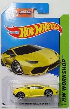 駿河屋 1 64 LAMBORGHINI HURACAN LP610 4 イエロー Hot Wheels HW WORKSHOP CFH19 07B3 ホットウィール