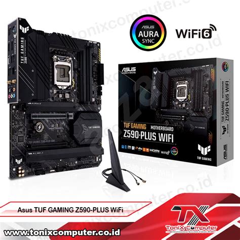 Asus TUF Gaming Z590-PLUS WIFI (LGA1200, Z590, DDR4, USB3.2, SATA3 ...
