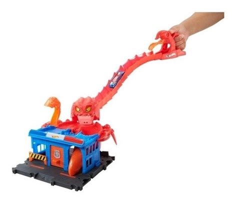 Pista Hot Wheels Ataque Do Escorpi O Hdr Mattel Real Brinquedos