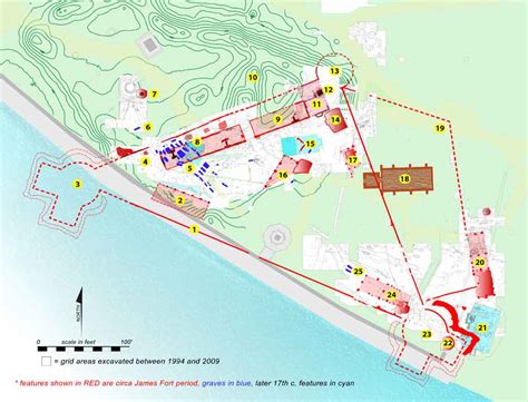 Map Jamestown