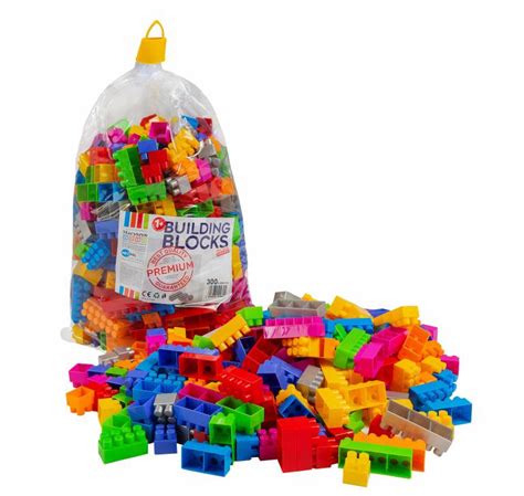 KLOCKI Konstrukcyjne 500 El Dla Dzieci Budowlane BUILDING BLOCKS