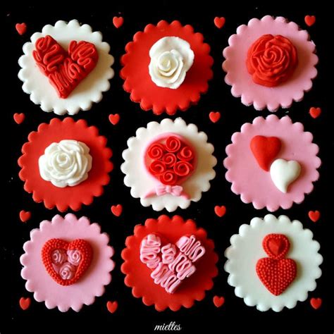 12 Pink Heart Cupcake Toppers Valentine S Day Party Cupcake Toppers Heart Themed Cupcake Toppers