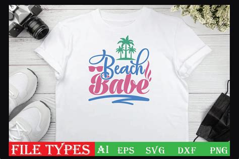Beach Babe Graphic By Crafts Village Creative Fabrica