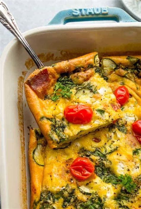 Egg Casserole | A Healthy Breakfast Casserole Recipe | Keto | Whole30