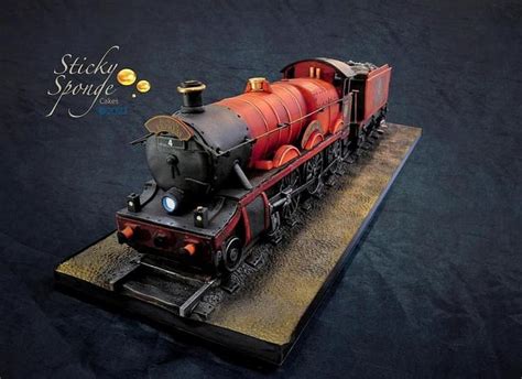 Jacobite Steam Train Cake Decorated Cake By Sticky Cakesdecor