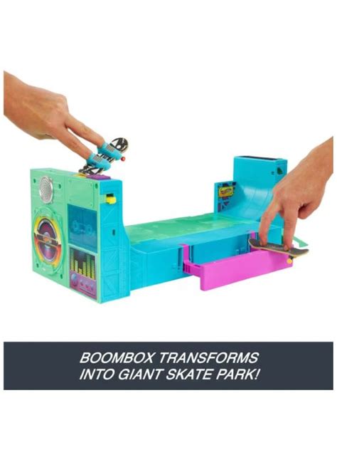 Hot Wheels Skate Boombox Skate Park Playset Edamama