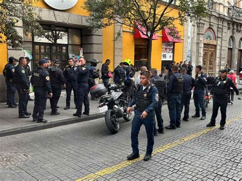 Balacera En Centro Histórico De La Cdmx Deja Al Menos 3 Heridos