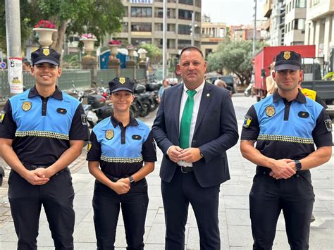 Tres nuevos agentes de la Policía Local se suman al Cuerpo de Tazacorte