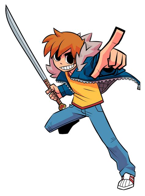 Scott Pilgrim Png Render 3 By Spider Monkie On Deviantart