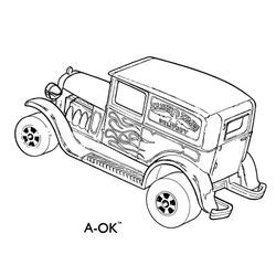 Dibujos De Hot Wheels Para Colorear Y Pintar