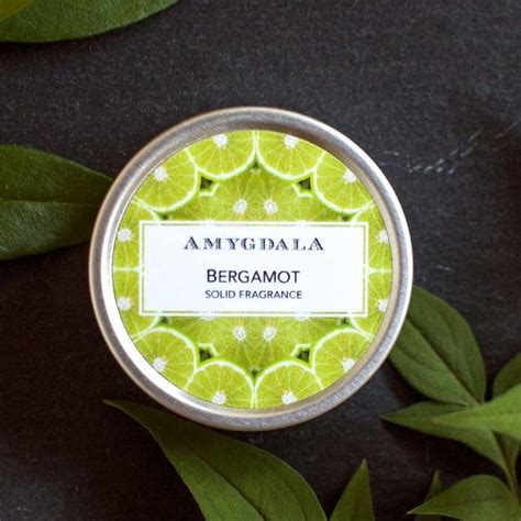 bergamot solid perfume by amygdala | notonthehighstreet.com