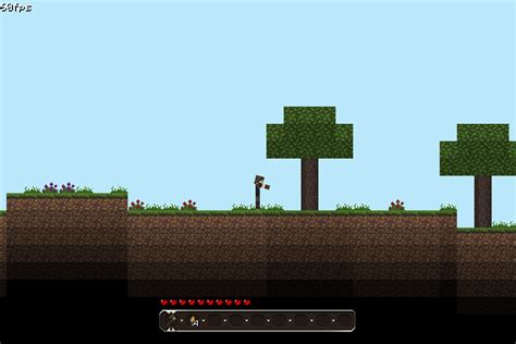 ここへ到着する Minecraft 2d Blocks