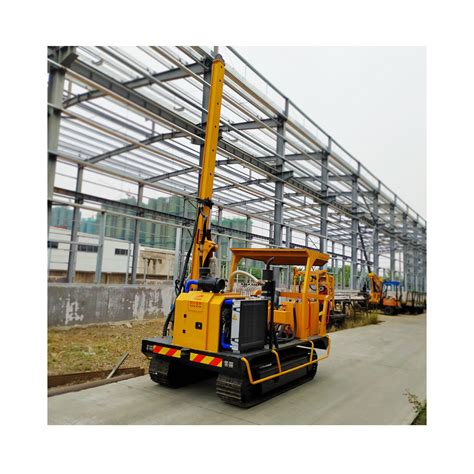 Solar And Highway Crawler Type Hydraulic Pile Driver Piling