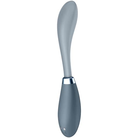 SATISFYER G SPOT FLEX 3 MULTI VIBRADOR GRIS Seductime Sex Shop