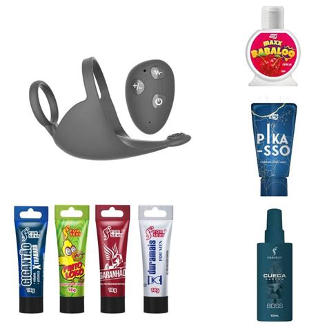 Kit SexShop Masculino Itens Sex Shop Acessórios para Bem estar Sexual Magazine Luiza