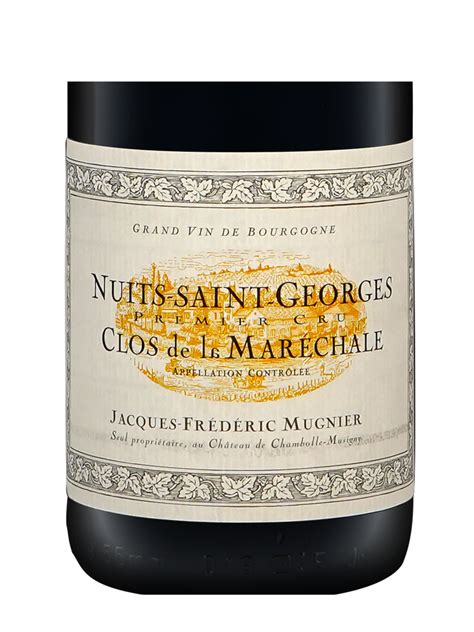 Jacques Frederic Mugnier Nuits Saint Georges Clos De La Marechale 1er