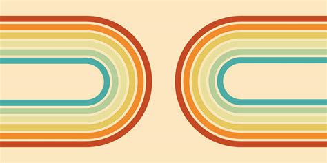 Abstract Retro Rainbow Line Banner Design 36133212 Vector Art At Vecteezy