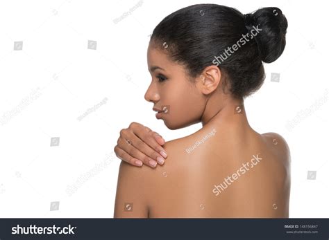 Body Care Rear View Beautiful Naked Stock Photo Shutterstock