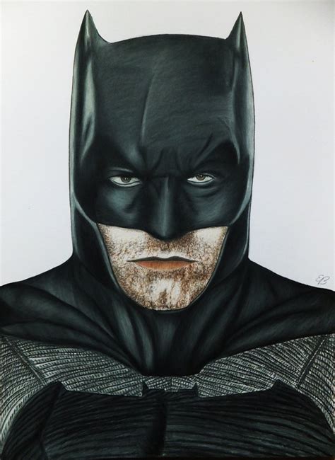 Batman Face Drawing