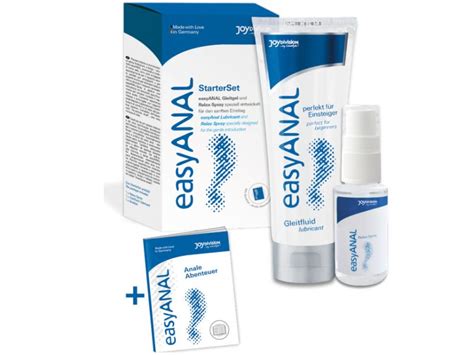 Easy Anal Starter Set Lubricante Relajante Anal Sex Shop Alcorc N Madrid Buenas Vibraciones