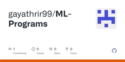 GitHub - gayathrir99/ML-Programs