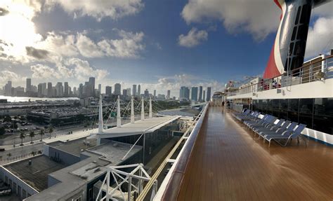Miami viewed from the deck of Carnival Victory | Scrolller