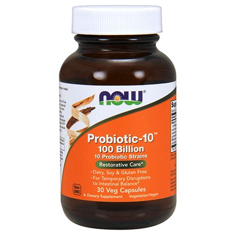 NOW Probiotic-10 100 Billion - I'll Pump You Up