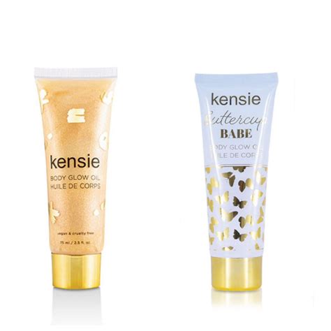 KENSIE So Pretty BUTTERCUP BABE Women SET 2 4 Oz BODY Glow OIL New Holiday New EBay