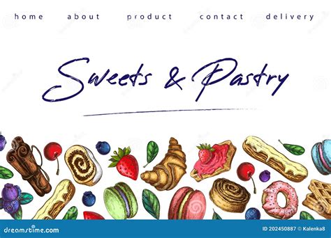 Baking Border Stock Illustrations 1018 Baking Border Stock