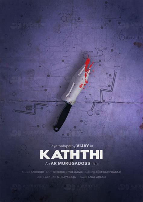 Kaththi Minimalistic Poster On Behance