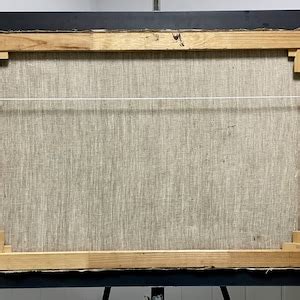 Oil Canvas Painting Nude Woman Hand Painted Vintage Handmade European Wall Art Victorian