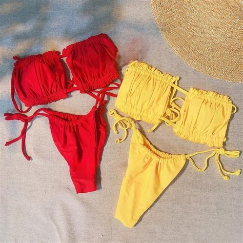 Bikini M Nh Quay Ng C Sexy Ng C Trinh Shopee Vi T Nam