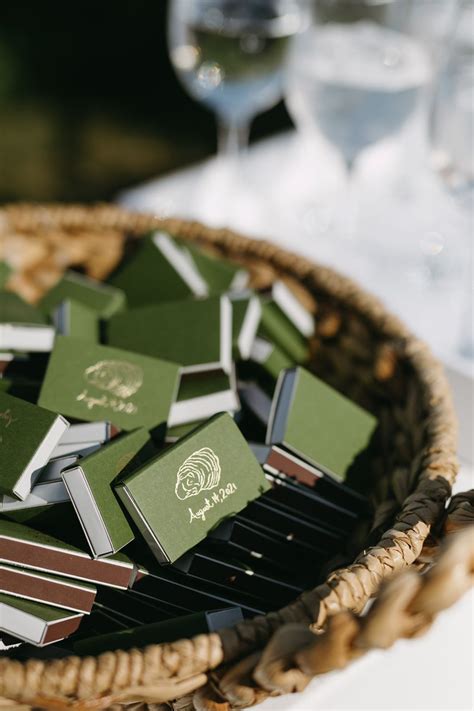 A Basket Filled With Lots Of Green Cards