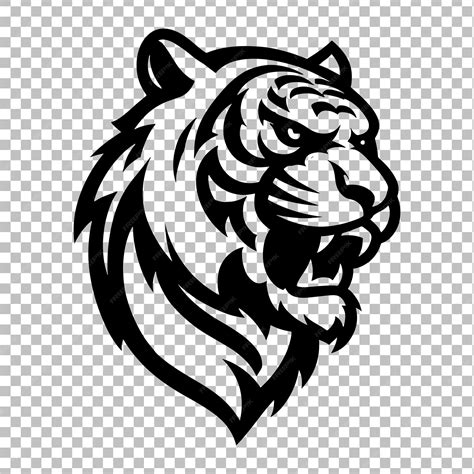 Lion Head On A Transparent Background Premium Ai Generated Vector