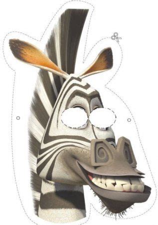 Маска Зебра | Máscara de cebra, Mascara de animales, Personajes de ...